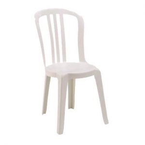 location de chaise plastique blanche
