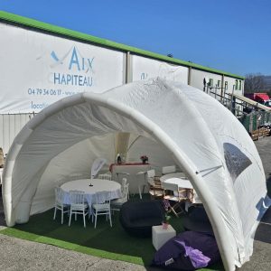 Location tente gonflable 5×5